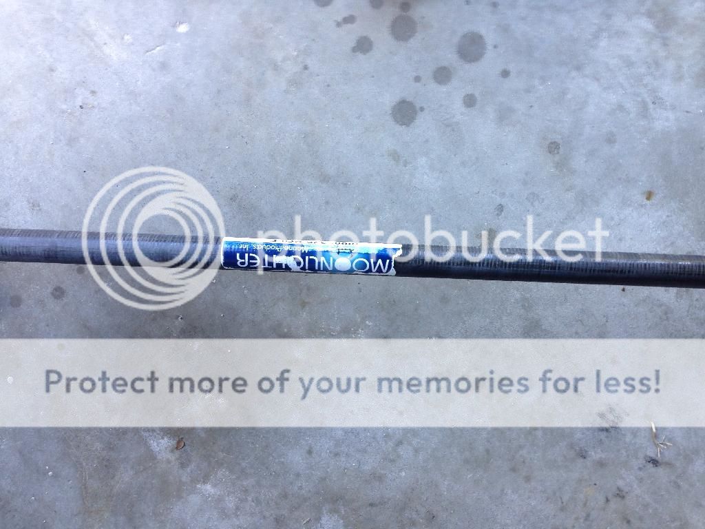 SOLD/EXPIRED 20' Moonlighter Carbon Fiber Push Pole FS Dedicated To